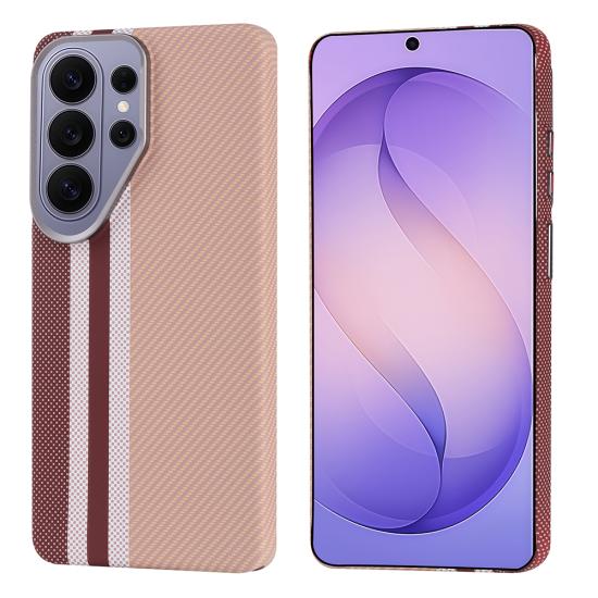 Galaxy Uyumlu S26 Ultra Kılıf M-safe Şarj Özellikli Karbon Fiber Görünümlü Zore Nekst Kapak