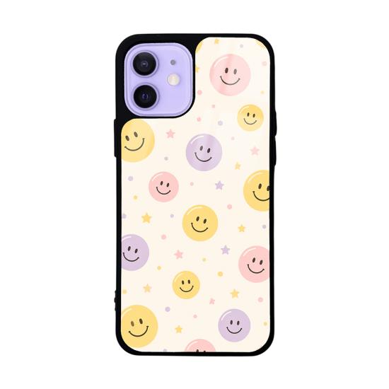iPhone Uyumlu 12 Kılıf Kamera Korumalı Desenli Zore Lusi Kapak
