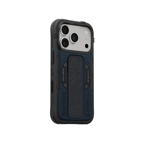iPhone Uyumlu 18 Pro Kılıf SkinArma M-safe Şarj Özellikli Airbag Tasarımlı Standlı Phantom Kapak