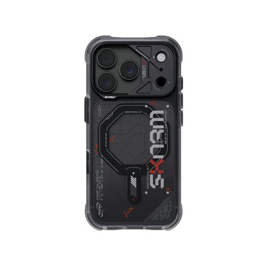 iPhone Uyumlu 18 Pro Max Kılıf M-safe Şarj Özellikli Skinarma Sonar Kapak