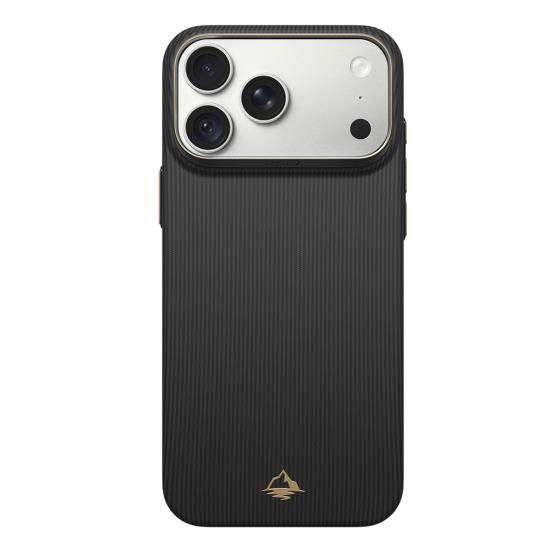 iPhone Uyumlu 18 Pro Max Kılıf M-safe Şarj Özellikli Raptic Aramid Skin Reynis Serisi Karbon Kapak