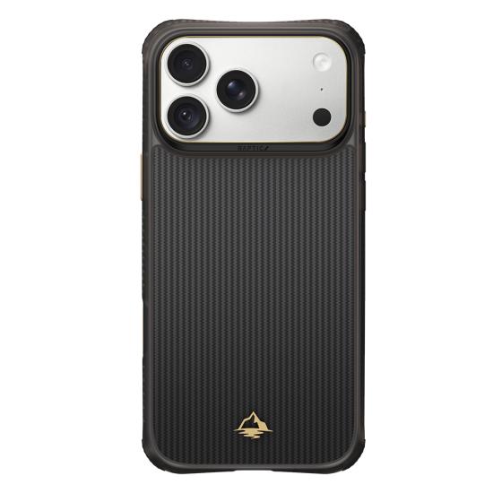 iPhone Uyumlu 18 Pro Kılıf M-safe Şarj Özellikli Raptic Aramid Dual Reynis Serisi Karbon Kapak