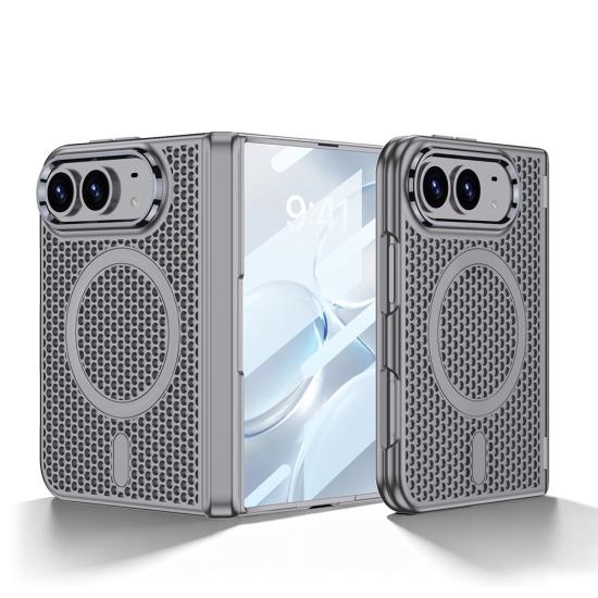 iPhone Uyumlu Duo Kılıf M-safe Şarj Özellikli Zore Kıpta KPT-15 Sert PC Kapak
