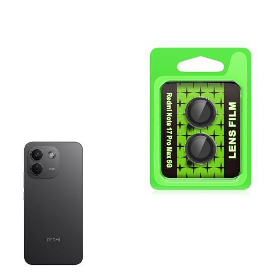 Xiaomi Uyumlu Redmi Note 17 Pro Max Zore CL-07 Kamera Lens Koruyucu