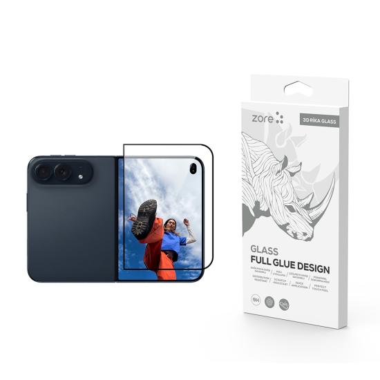 iPhone Uyumlu Duo Zore Rika Premium Temperli Cam Ekran Koruyucu