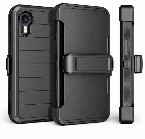 Galaxy Uyumlu XCover7 Kılıf Zore Double Clip Kapak