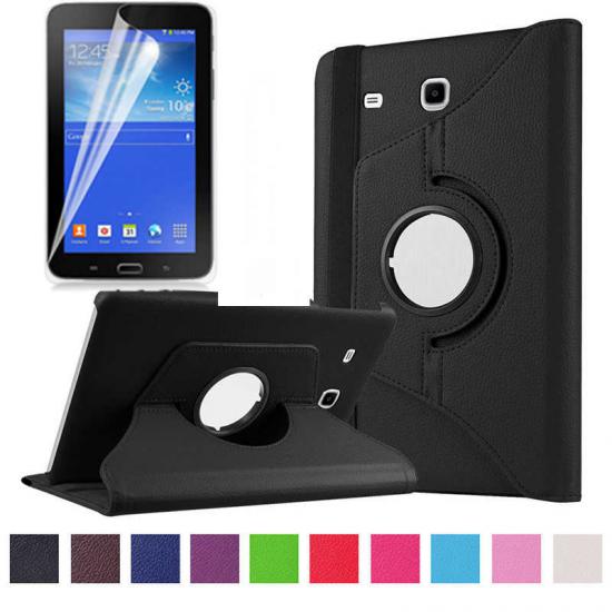 Galaxy Uyumlu Tab 3 Lite 7.0 T110 Zore Dönebilen Standlı Kılıf