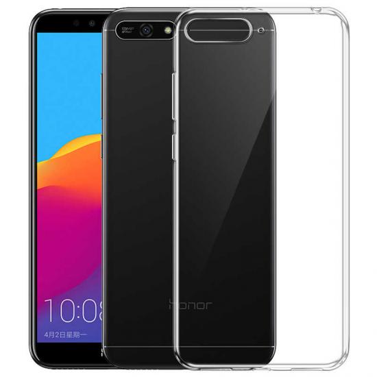 Huawei Uyumlu Y6 2018 Kılıf Zore Ultra İnce Silikon Kapak 0.2 mm