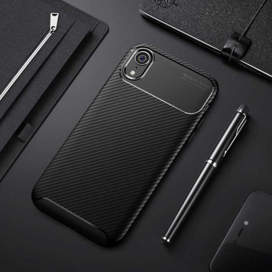 iPhone Uyumlu XR 6.1 Kılıf Zore Negro Silikon Kapak
