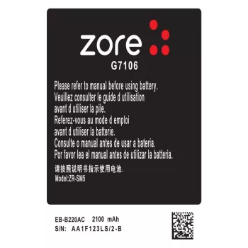 Galaxy Uyumlu Grand 2 G7106 Zore A Kalite Uyumlu Batarya