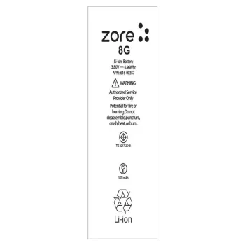 iPhone Uyumlu 8 Zore Tam Orjinal Batarya