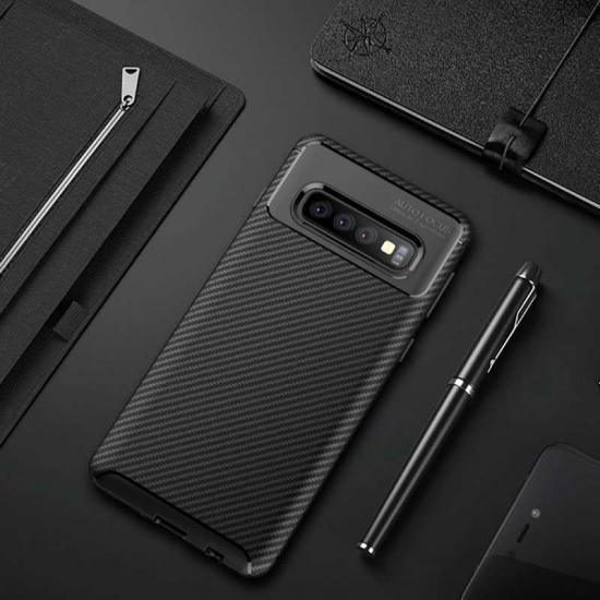Galaxy Uyumlu S10 Kılıf Zore Negro Silikon Kapak
