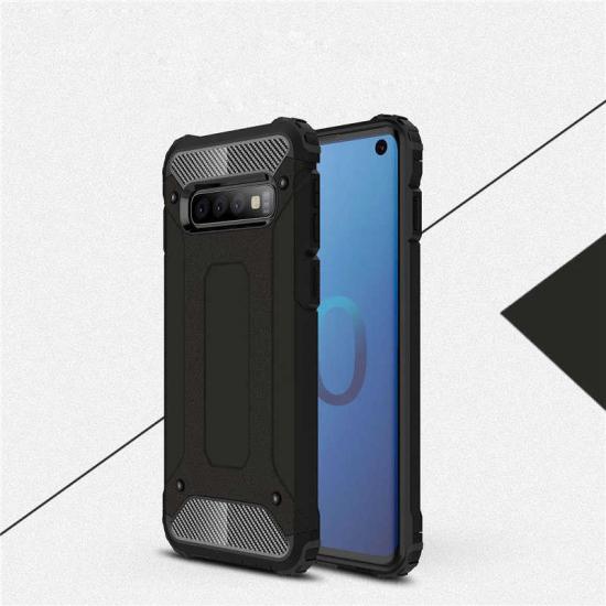 Galaxy Uyumlu S10 Kılıf Zore Crash Silikon Kapak