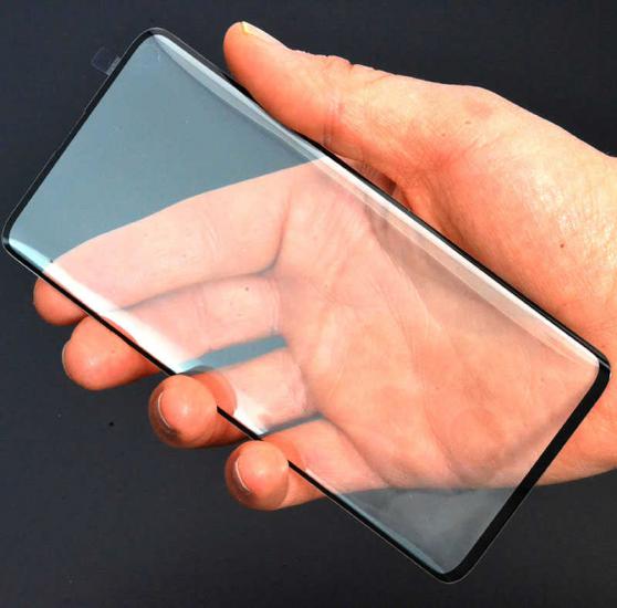 Galaxy Uyumlu S10 Zore Parmak İzli 3D Vov Cam Ekran Koruyucu