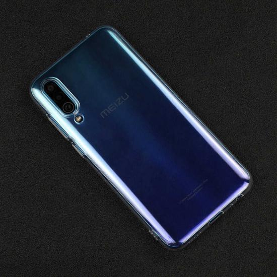 Meizu 16XS Kılıf Zore Süper Silikon Kapak