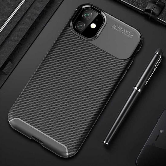 iPhone Uyumlu 11 Kılıf Zore Negro Silikon Kapak